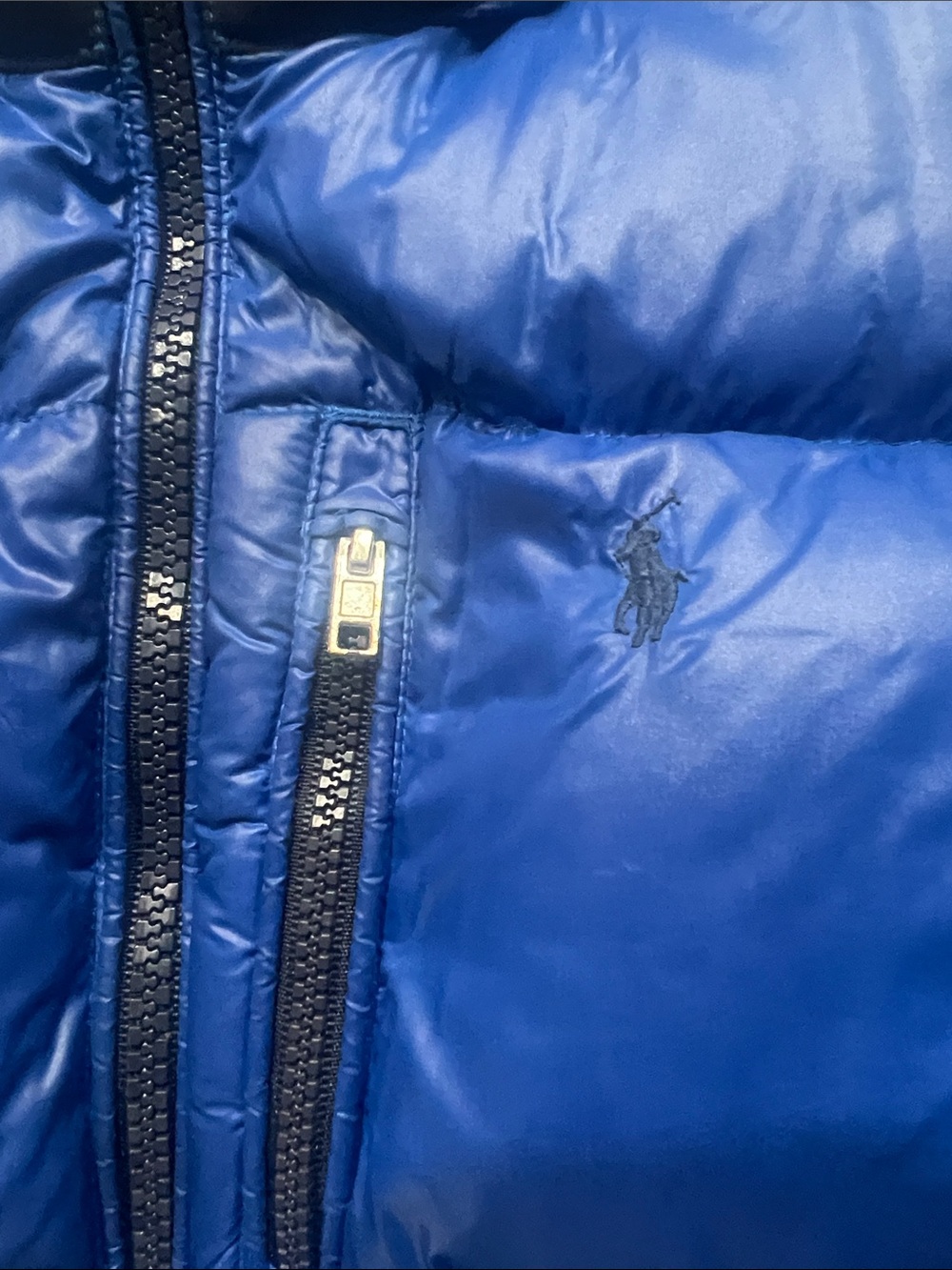 Polo by Ralph Lauren Royal Blue Kids Puffer Jacket - Picture 2 of 5